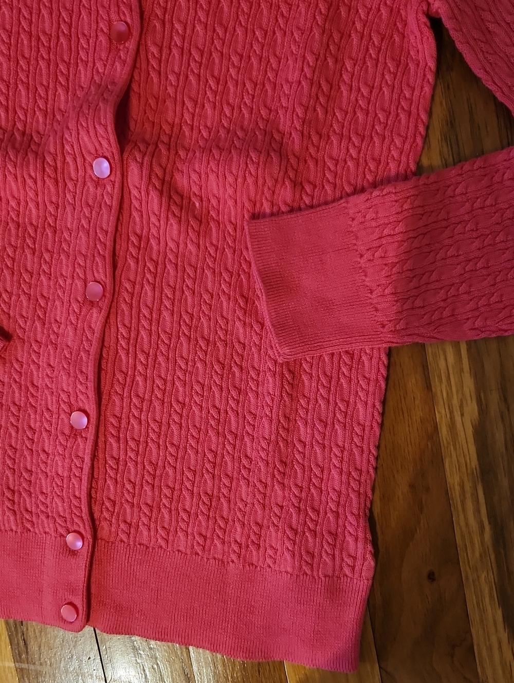 Talbots 100% Cotton Classic Cardigan Sweater NWT - Picture 6 of 11